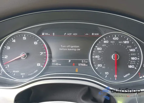 2016 Audi A6 3.0T Premium Plus из США, поврежденный, VIN WAUFGAFC6GN163954